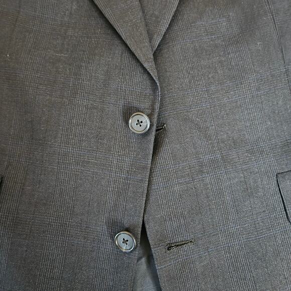 Hart Schaffner Marx Softly Tailored Blazer Dillards Wool Suit Jacket Size 41R - Picture 8 of 16